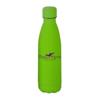 Personalized Matte Lime Stainless Steel 17oz Bottle