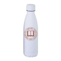 Personalized Matte White Stainless Steel 17oz Bottle