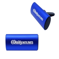 Custom Blue Clip Air Freshener with Aluminum Cover