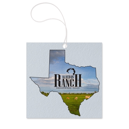 Custom Promotional Tek-Scented Air Fresheners - Square