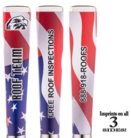 Custom American Flag Ad Pen 