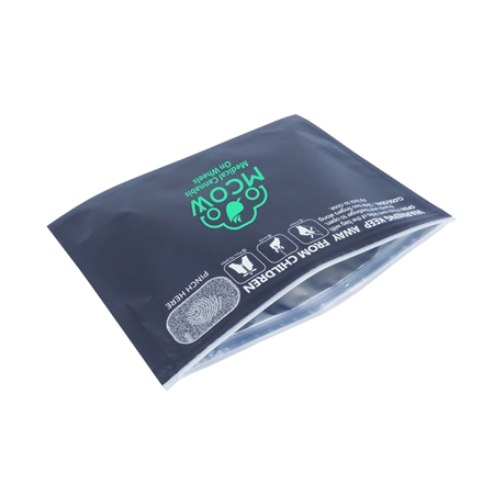 Custom Direct Print Safety, Smelly & Moisture Proof Bag in Black