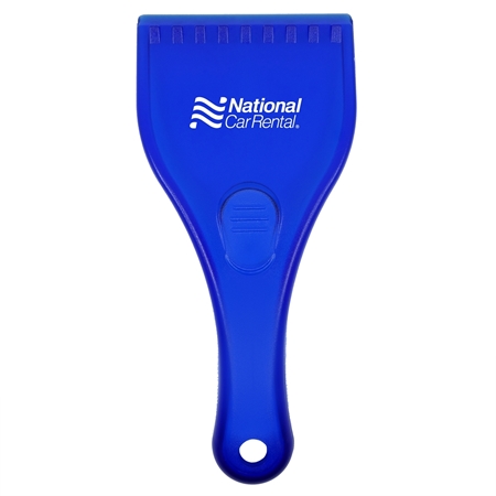 Promotional Ice Scraper in Blue