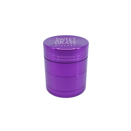 Custom Direct Printed Aluminum Grinder in Purple