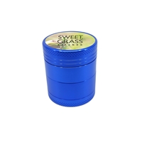 Promotional Blue Aluminum Grinder with Full Color Label