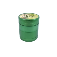 Full Color Label Aluminum Grinder in Green