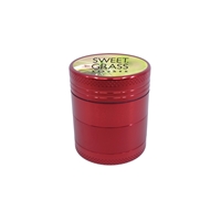 Custom Promotional Red Aluminum Grinder in Red