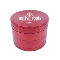 Promotional Red Aluminum Grinder with Direct Print