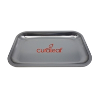 Promotional Custom Solid Silver Tin Tray