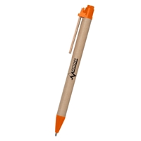 Orange Eco Inspired Pen