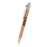 Promotional Natural Accented Bamboo Wheat Writer Pen