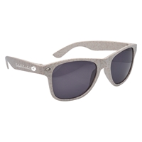 Promotional Natural Toned Wheat Malibu Sunglasses