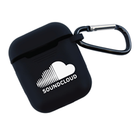 Personalized Airpod Silicone Cover in Black