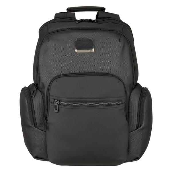 Custom Printed Debossed Harrison Reflective Backpack