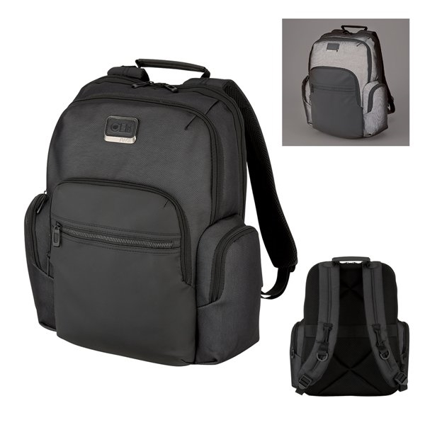 Custom Printed Debossed Harrison Reflective Backpack