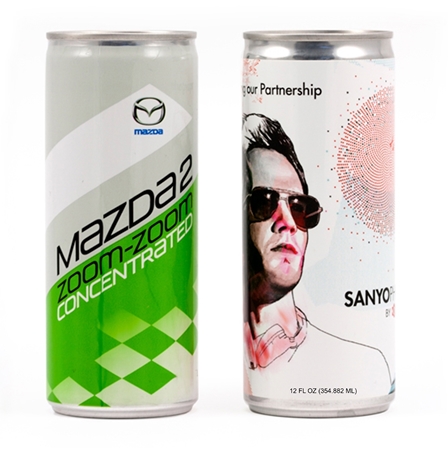 Custom Printed 12 oz Energy Drink 