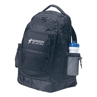 Custom Promotional Sports Backpack in Black