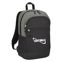 Custom Gray Tahoe Heathered Backpack