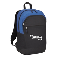 Custom Promotional Blue Tahoe Heathered Backpack