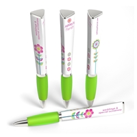 Light Green Custom Promotional Ad Pen by WithLogos