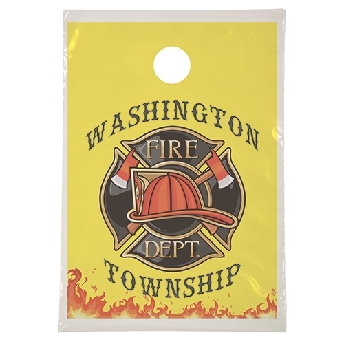 Custom 9" W x 13" H Digital FullColor Doorknob Bag