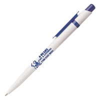 Custom Promotional Cedar Pen in Dark Blue