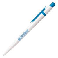 Promotional Light Blue Cedar Pen