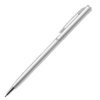 Custom Silver Slim Metal Silver Pen