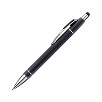 Promotional Black Olivia Satin-Touch Stylus Pen