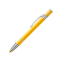 Custom Promotional Fiona Satin-Touch Stylus Pen in Yellow