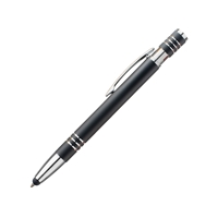 Custom Promotional Black Fiona Satin-Touch Stylus Pen