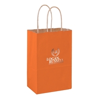 Imprinted Matte Twisted Paper handle bags