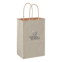 Imprinted Matte color tote Bags