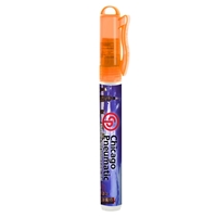 Custom Printed Sani-Mist Pocket Sprayer Hand Sanitizer Orange