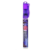 Custom Printed Sani-Mist Pocket Sprayer Hand Sanitizer Purple