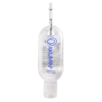 Promotional Antibacterial Hand Sanitizer with Carabiner	