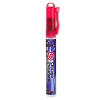 Custom Printed Sani-Mist Pocket Sprayer Hand Sanitizer Red