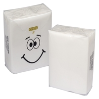 Personalized MINI TISSUE PACKET -White