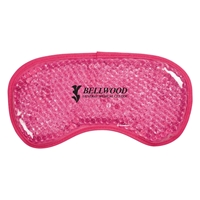 Personalized Pink Plush Hot/Cold Gel Bead Eye Mask