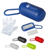 Custom Printed Disposable Gloves In Carrying Case