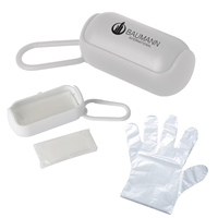 Personalized Disposable Gloves In Carrying Case