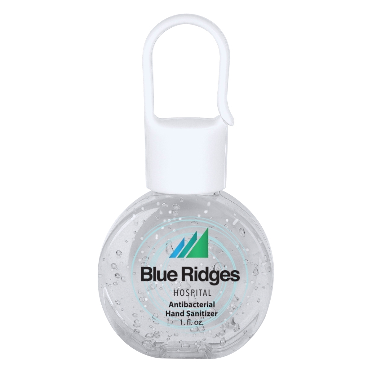 Custom 1 oz. Hand Sanitizer With Color Moisture Beads