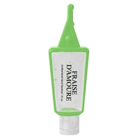 Customized 1 oz. Hand Sanitizer In Silicone Holder