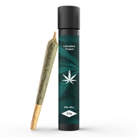 Personalized Pre Roll Joint Glass Tube with custom label