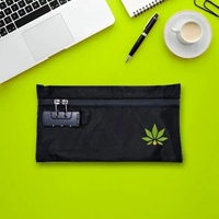 Custom Printed Smell Proof Stash Bag with Combination Lock