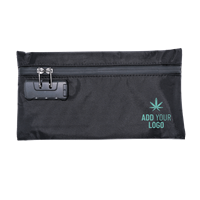 Branded Smell Proof Stash Bag with Combination Lock