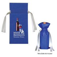 Custom Wine Bottle Non-Woven Gift Bag