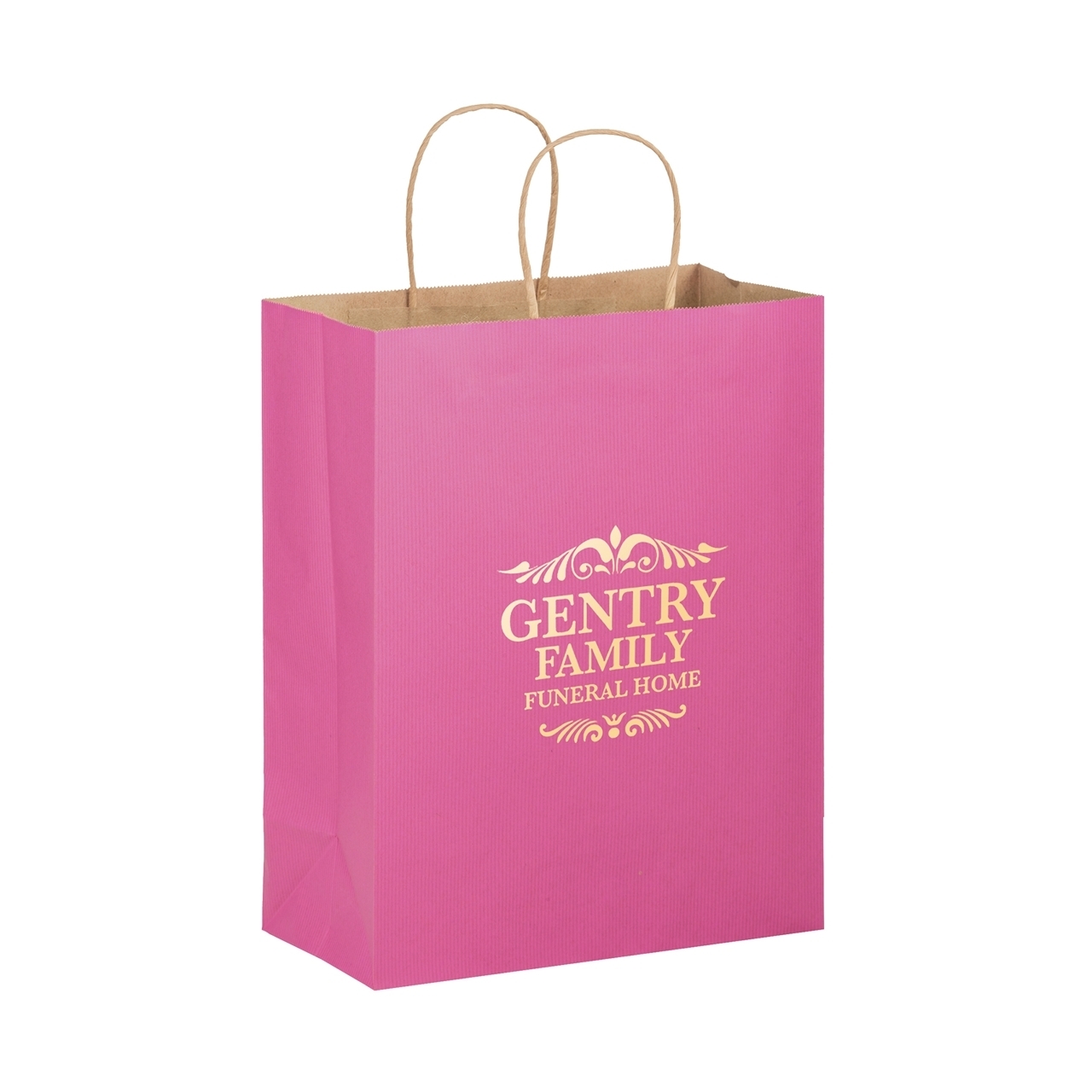 Foil Stamp Paper Bag 10x5x13