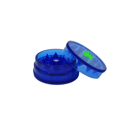 Direct Printed Custom Plastic Grinder in Blue	