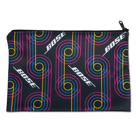 Custom 9"w x 6"h Sublimated Zippered Pouch